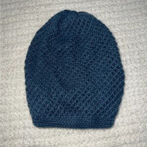 C.C Navy Textured Knit Beanie